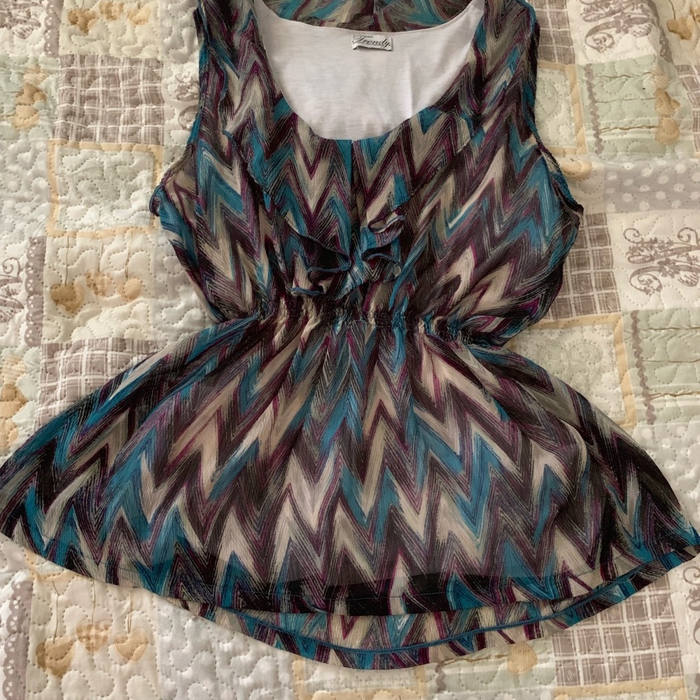 Multicolor Blouse - Picture 3 of 4